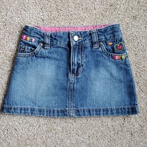 Toddler Jean Skirt
